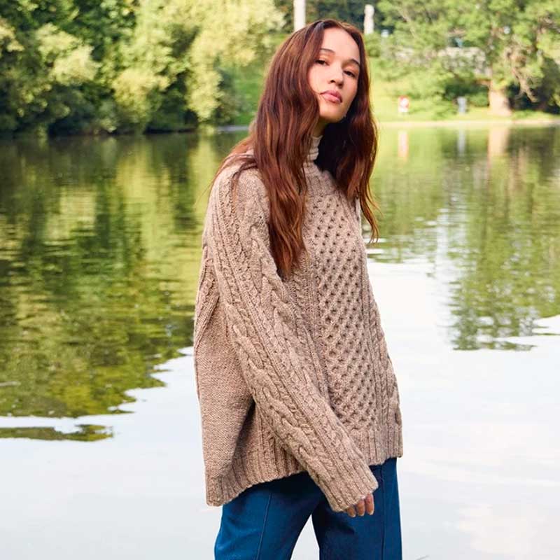 Strikkekit Wilbur Sweater 2513-4 i Atlas garn