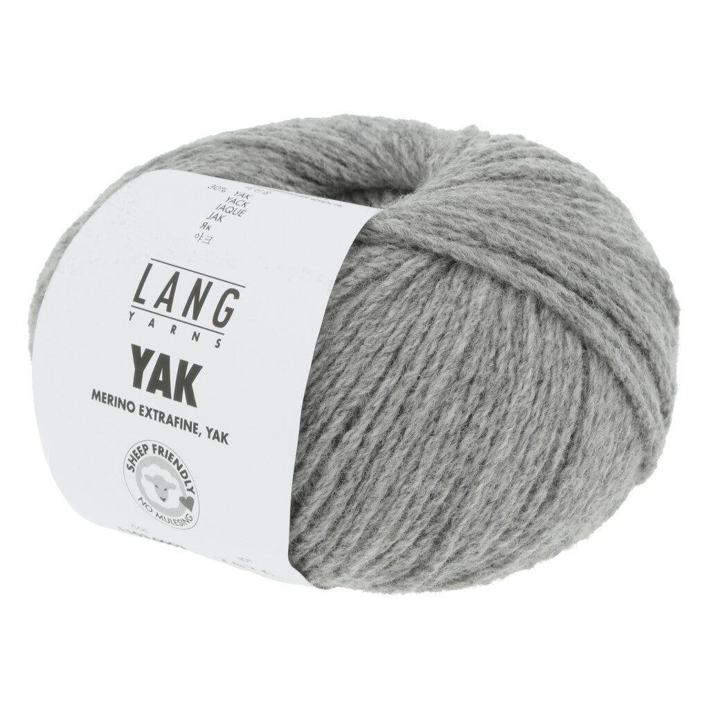 Yak garn fra Lang Yarns Mussegrå