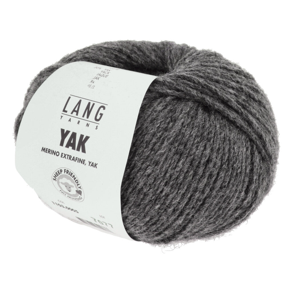 Yak garn fra Lang Yarns Grå