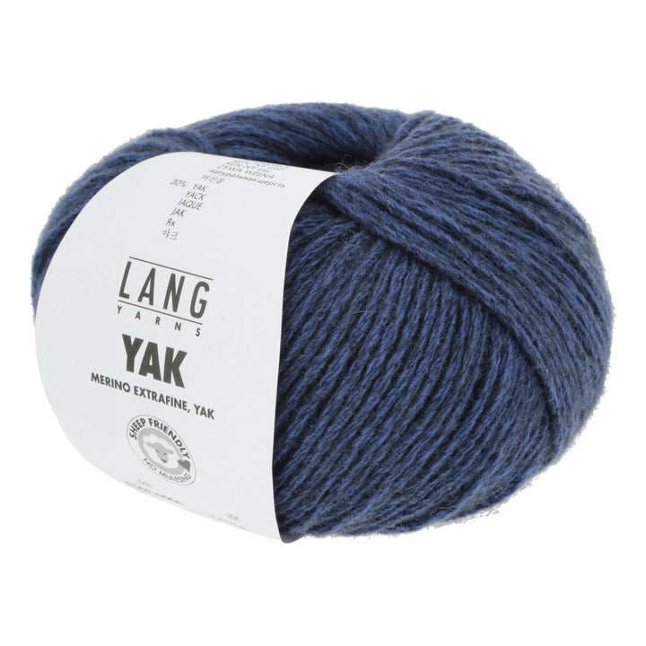 Yak garn fra Lang Yarns Blå