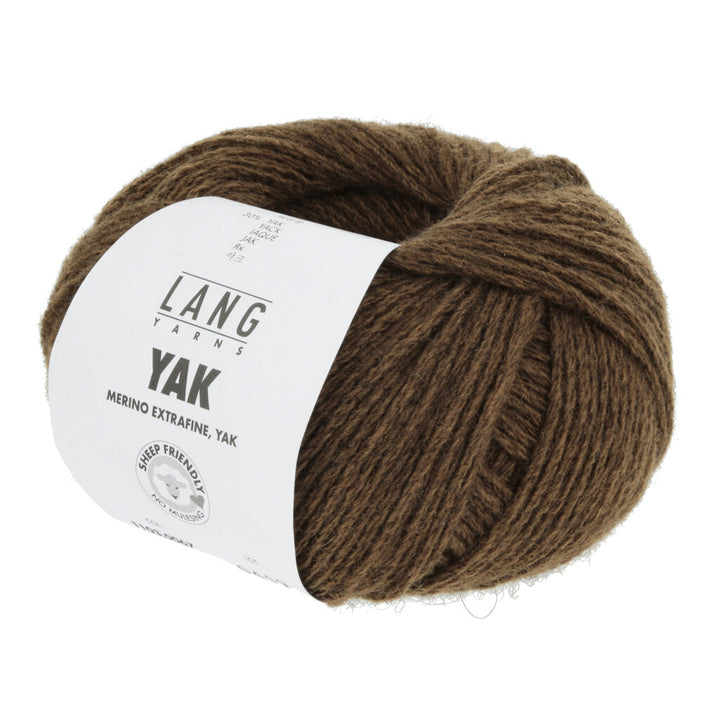 Yak garn fra Lang Yarns Fløjlsbrun