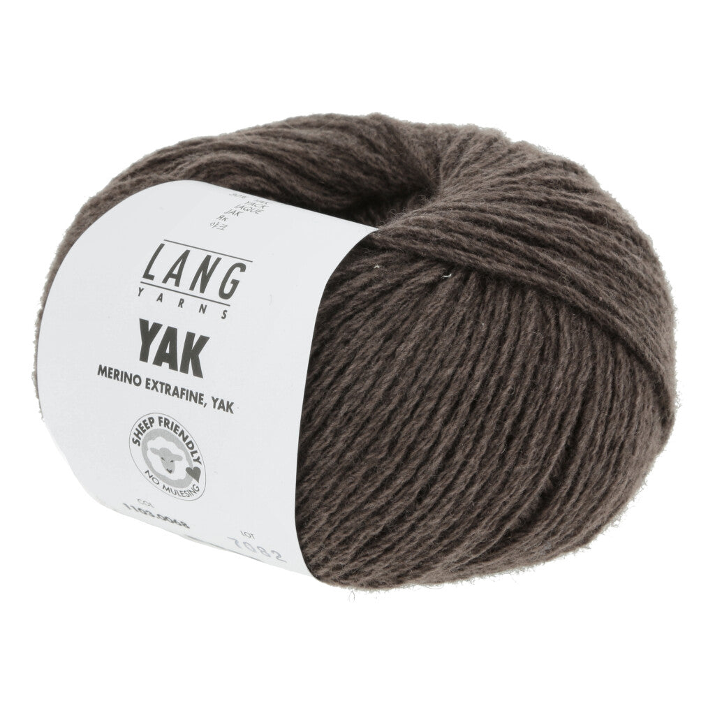 Yak garn fra Lang Yarns Brun