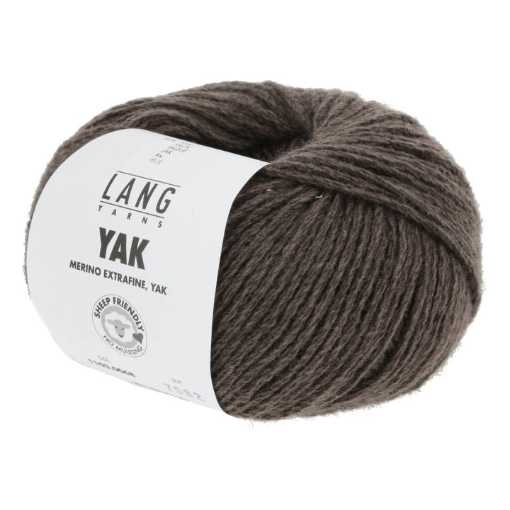 Yak garn fra Lang Yarns Brun