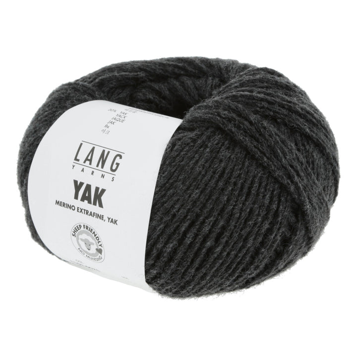 Yak garn fra Lang Yarns Grafitgrå