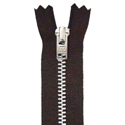 YKK Jeans lynlås 8-20 cm brun
