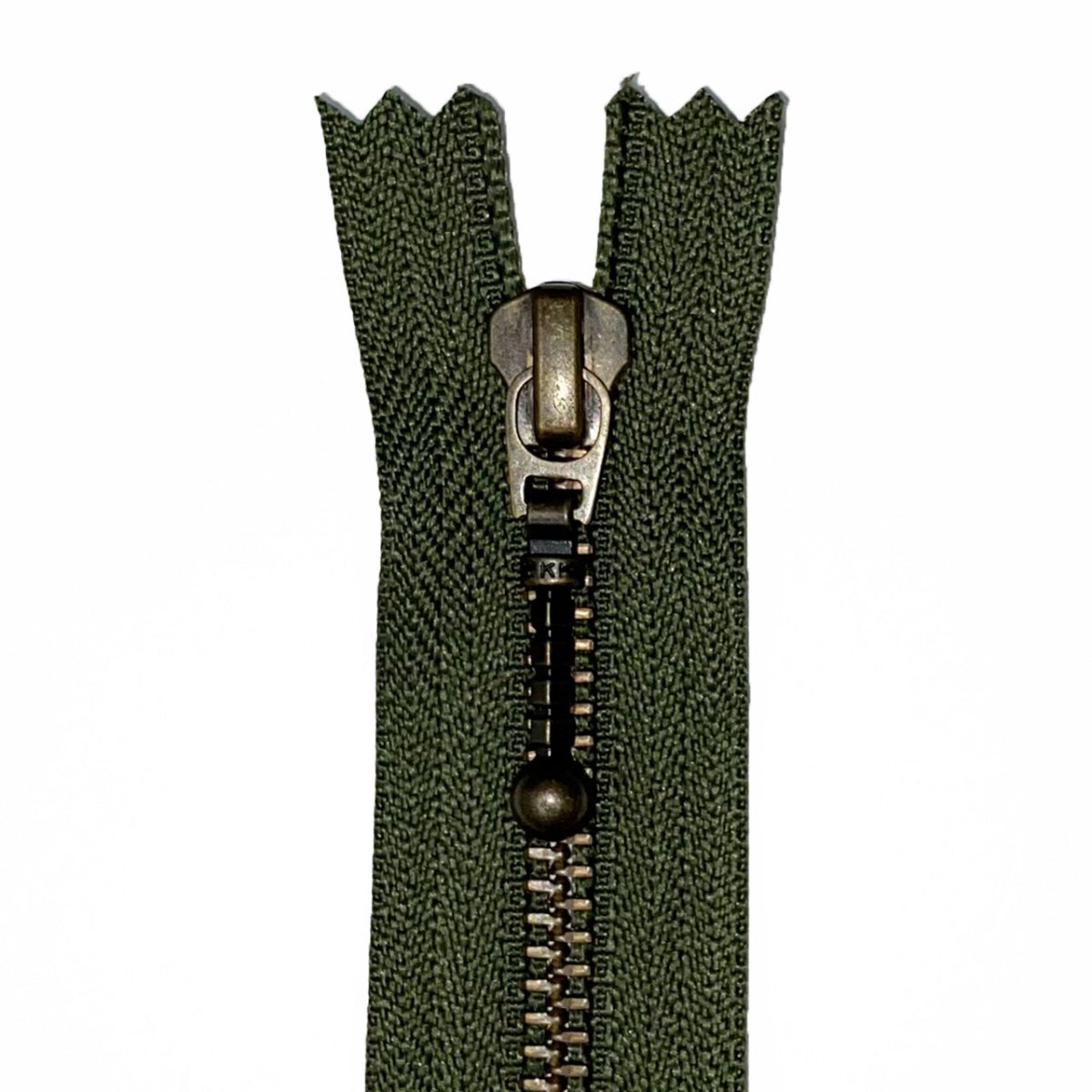 YKK kuglelynlås 45 cm, grøn