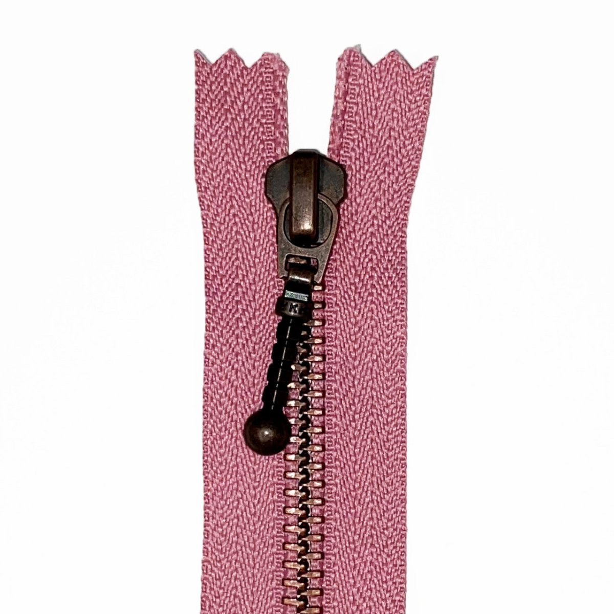 YKK kuglelynlås 20-35 cm lyserød
