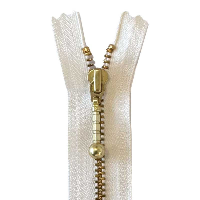 YKK kuglelynlås 15-30 cm off-white
