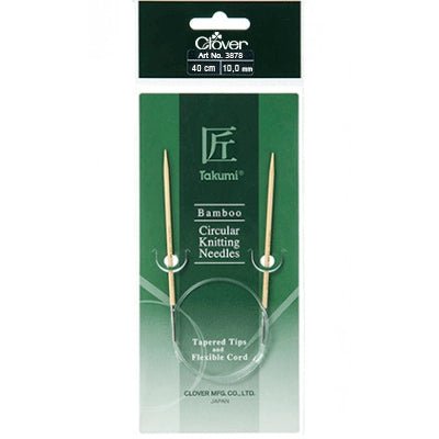 60 cm Bambus Rundpinde Takumi fra Clover, 2-10 mm - KreStoffer