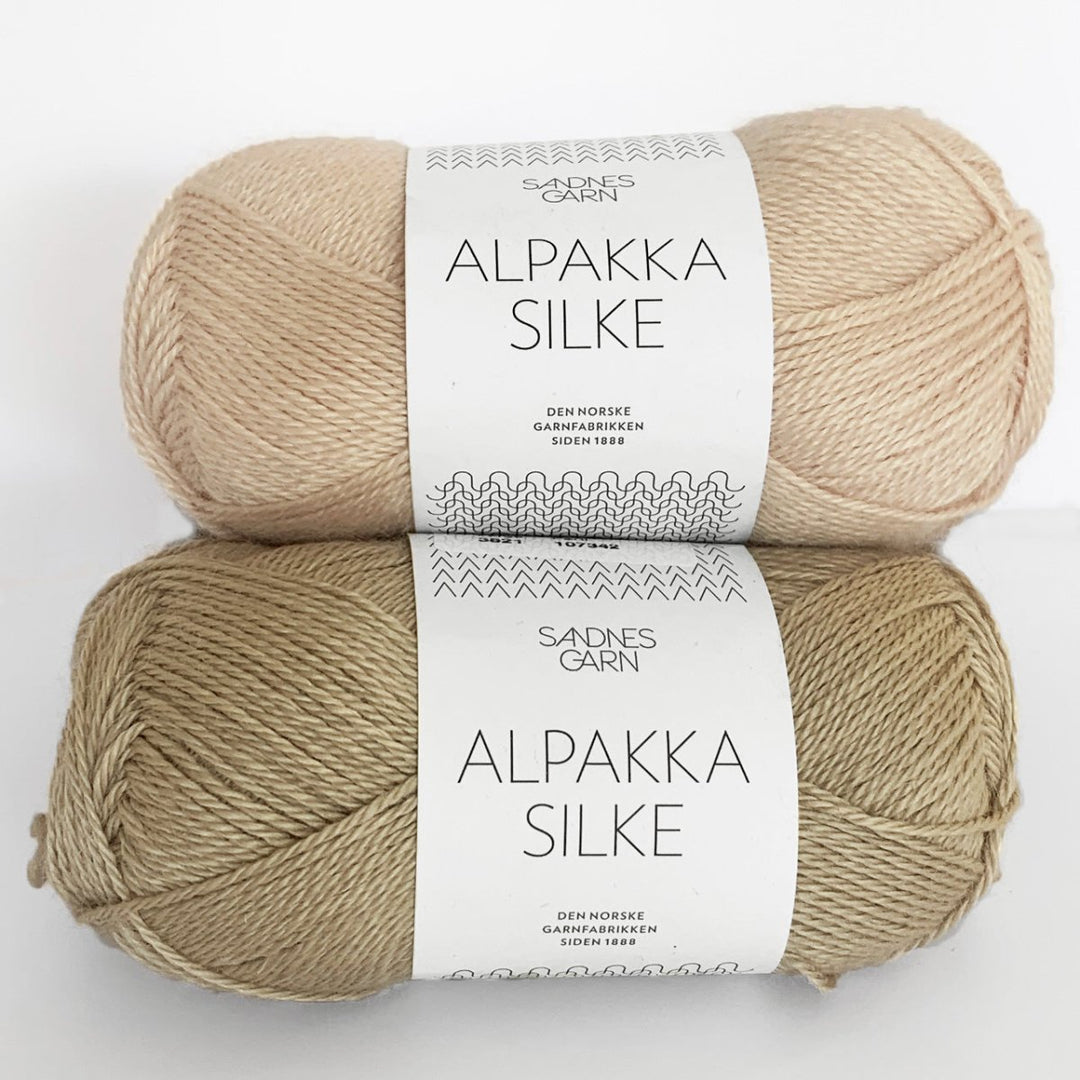 Alpakka Silk garn fra Sandnes Garn