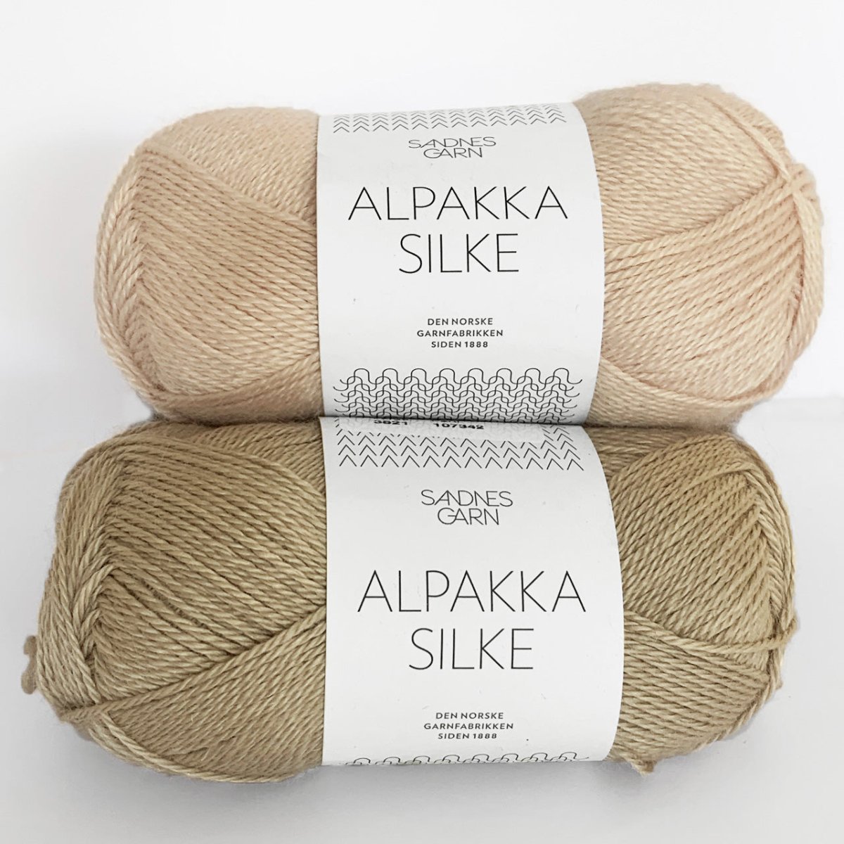 Alpakka Silk garn fra Sandnes Garn