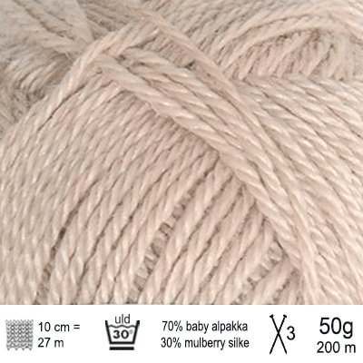 Alpakka Silk garn fra Sandnes Garn - KreStoffer