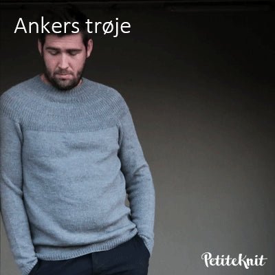 Ankers Trøje fra PetiteKnit, herre (Opskrift i fysisk papirudgave) - KreStoffer