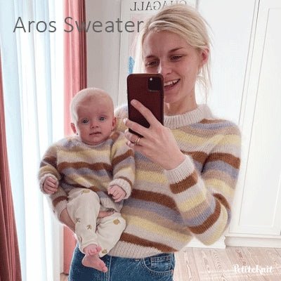 Aros Sweater fra PetiteKnit (Opskrift i fysisk papirudgave) - KreStoffer