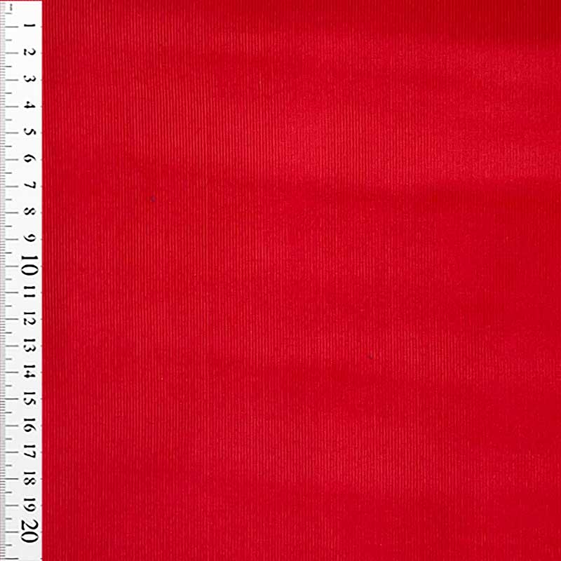 Babyfløjl, rød - KreStoffer