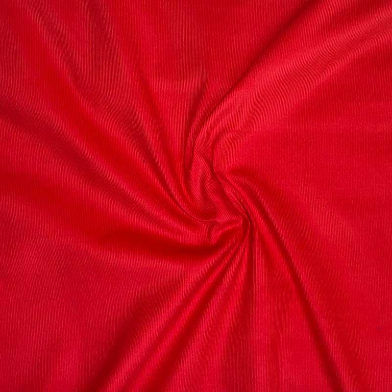 Babyfløjl, rød - KreStoffer