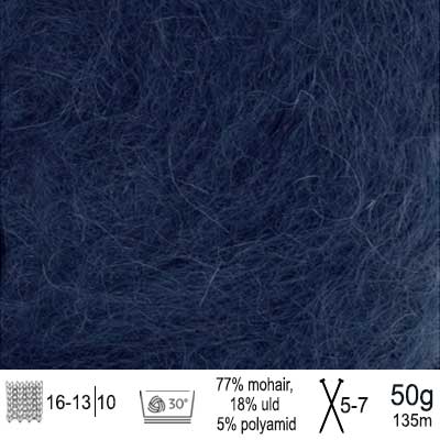 Ballerina Chunky Mohair garn fra Sandnes Garn - KreStoffer