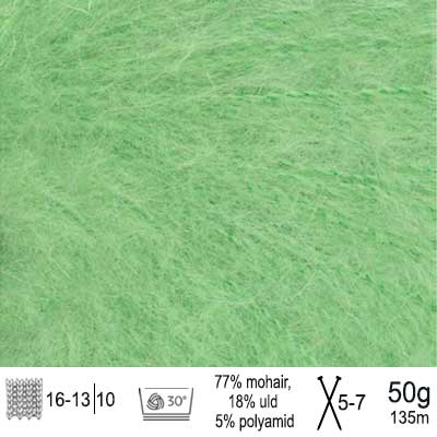 Ballerina Chunky Mohair garn fra Sandnes Garn - KreStoffer