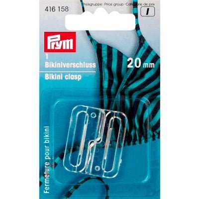 Bikini lukning / bikini hægte 20 mm