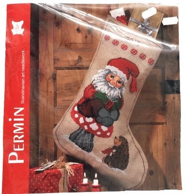 Broderi julesok med nissen 41-4248 - KreStoffer