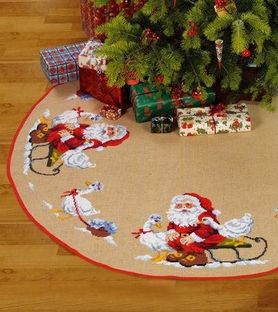 Broderi juletræstæppe 45-0290 - KreStoffer