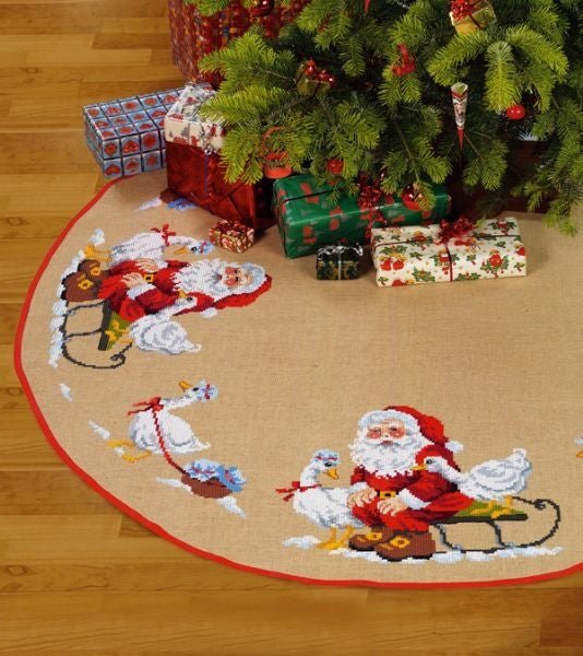 Broderi juletræstæppe 45-0290 - KreStoffer