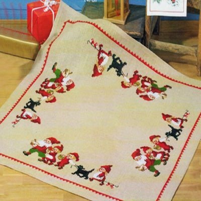Broderi juletræstæppe 45-2218