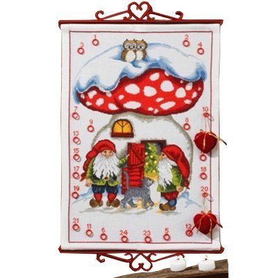 Broderi pakkekalender 34-1238 - KreStoffer