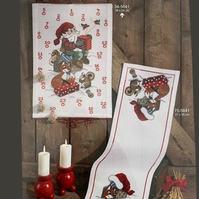 Broderi pakkekalender 34-5641 - KreStoffer