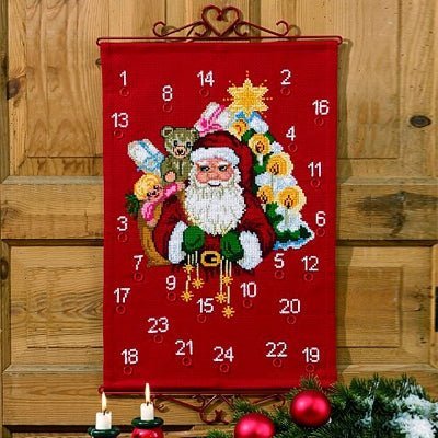 Broderi pakkekalender 34-7252 - KreStoffer