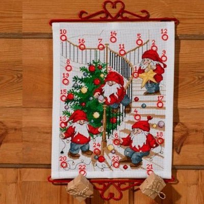 Broderi pakkekalender 34-9520 - KreStoffer