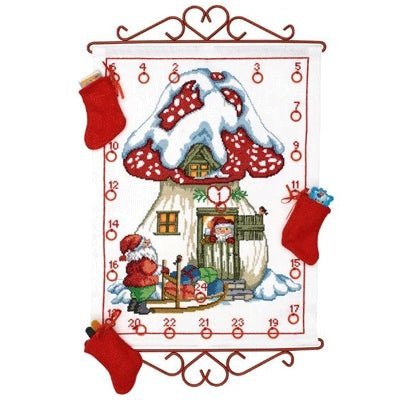 Broderi pakkekalender 34-9521 - KreStoffer