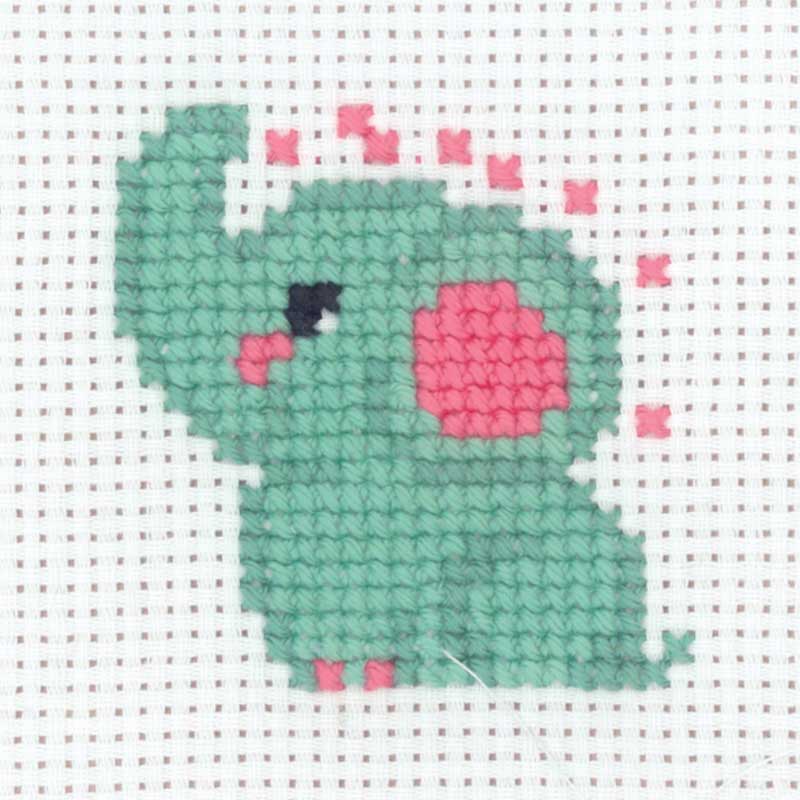 Broderikit Elefant fra Permin