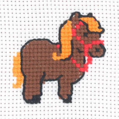 Broderikit Hest fra Permin - KreStoffer