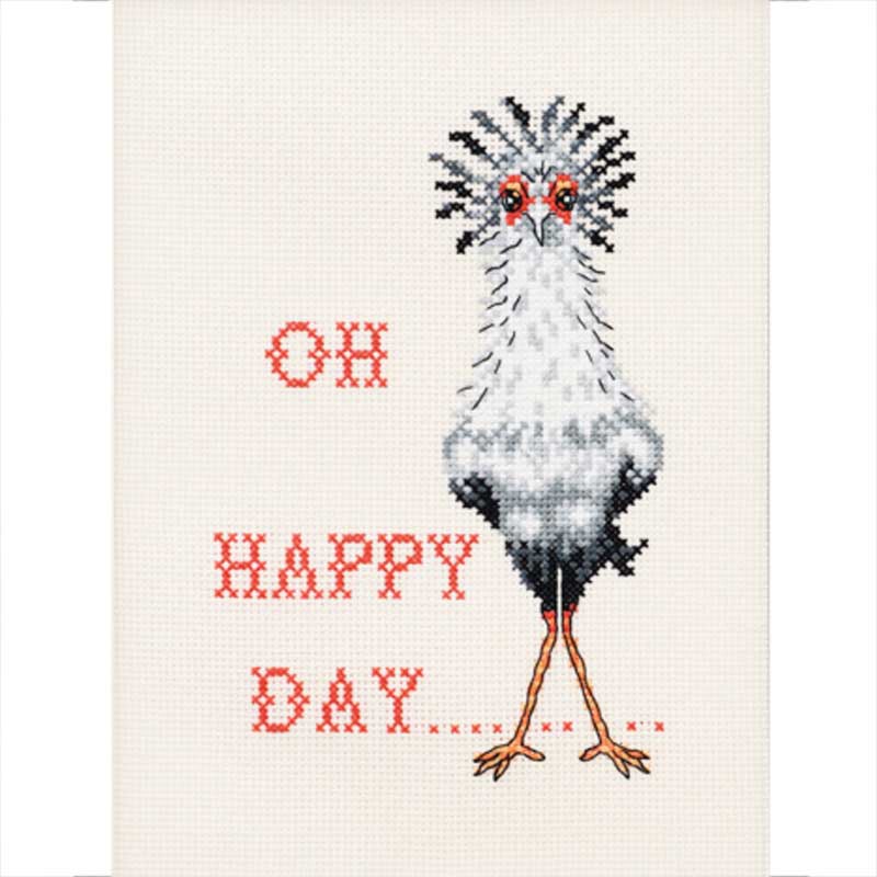 Broderikit Oh happy day fra Permin