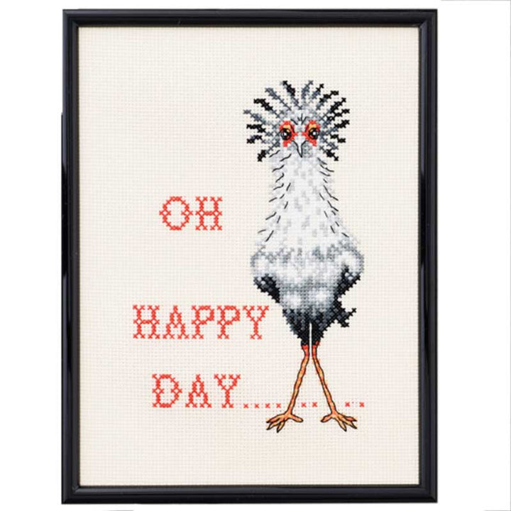 Broderikit Oh happy day fra Permin