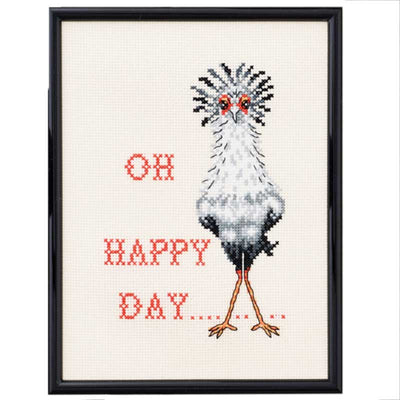 Broderikit - Oh happy day fra Permin - KreStoffer