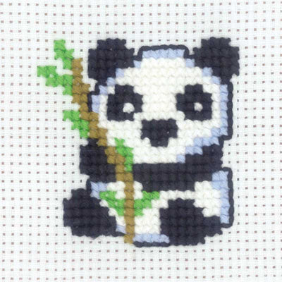 Broderikit Panda fra Permin - KreStoffer