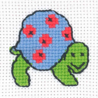 Broderikit Skildpadde fra Permin - KreStoffer
