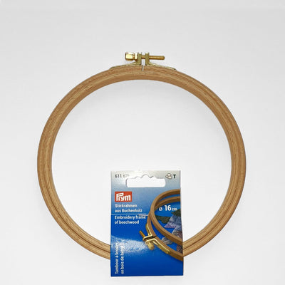 Broderiramme fra Prym, 16 cm - KreStoffer