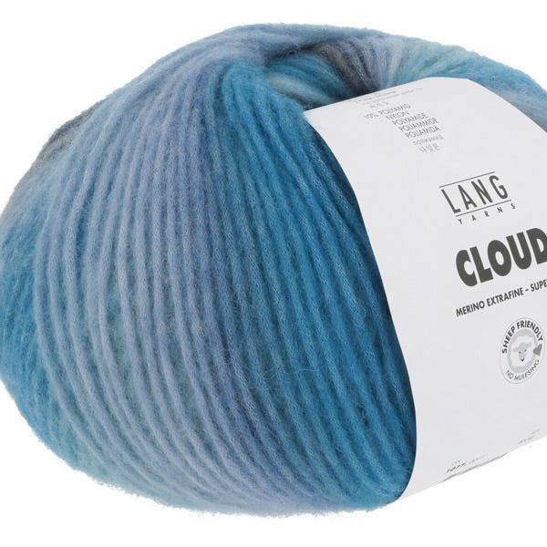 Cloud garn fra Lang Yarns Blå turkis
