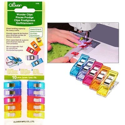 Clover syklemmer / Wonder Clips - KreStoffer