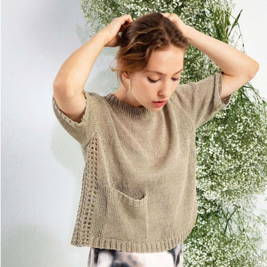 Crealino garn fra Lang Yarns 100% hør