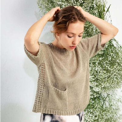 Crealino garn fra Lang Yarns, 100% hør - KreStoffer