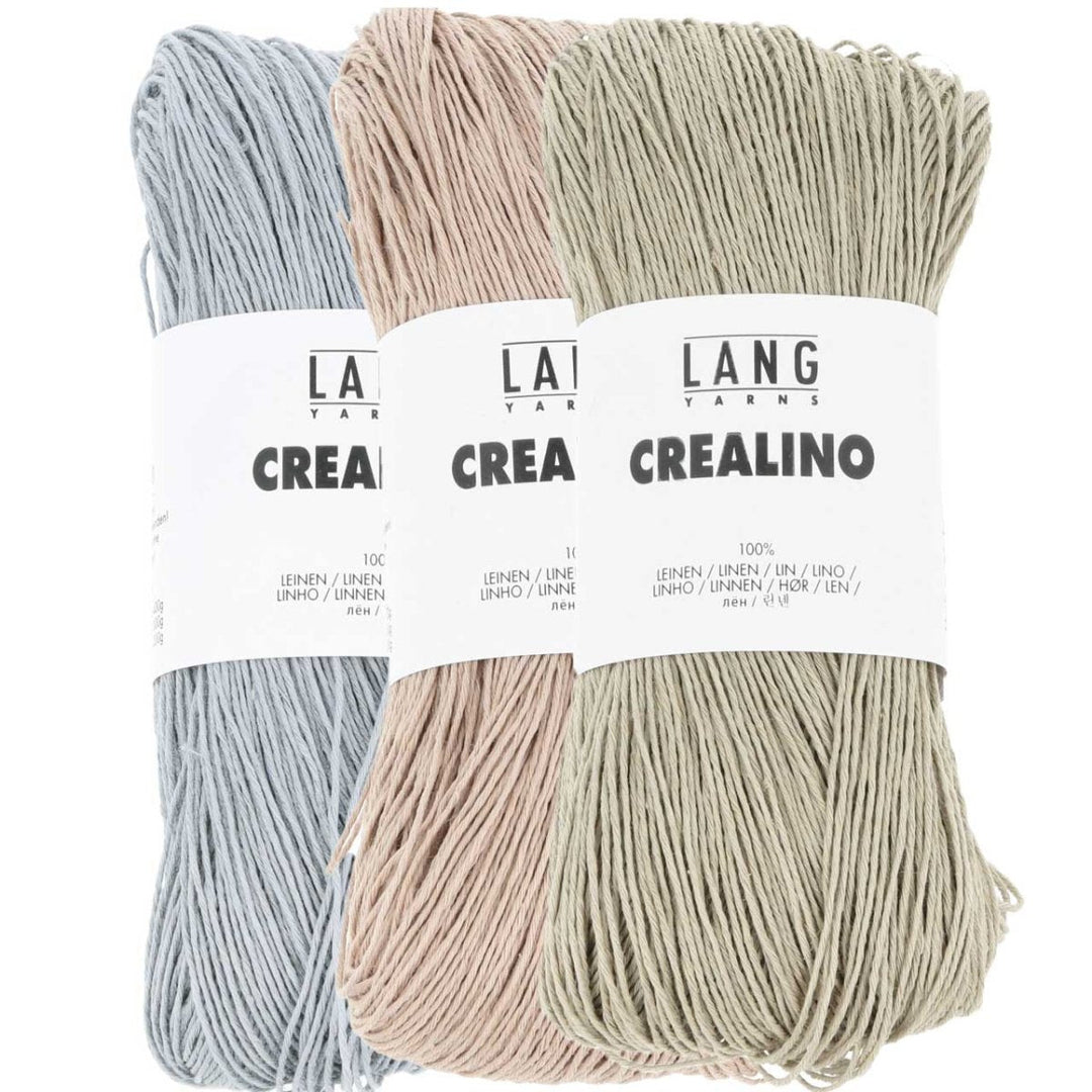 Crealino garn fra Lang Yarns 100% hør