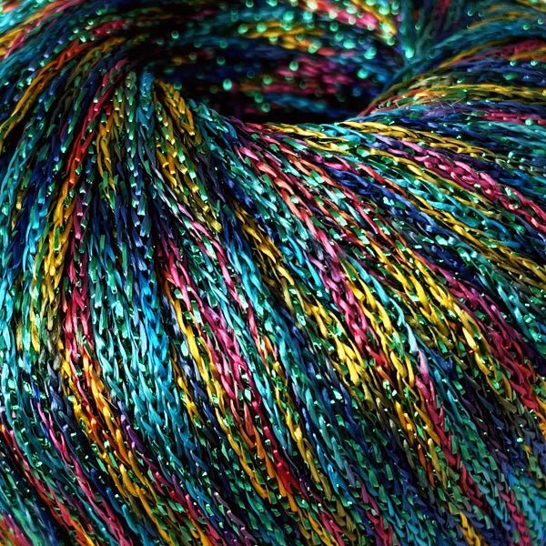 Creative Make It Glitter garn fra Rico Design Aqua