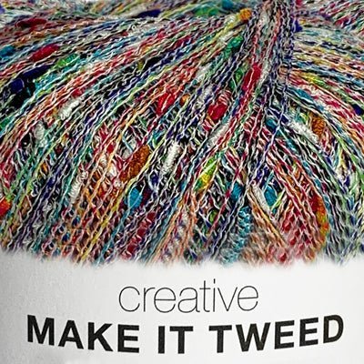 Creative Make It Tweed garn fra Rico Design Multicolour
