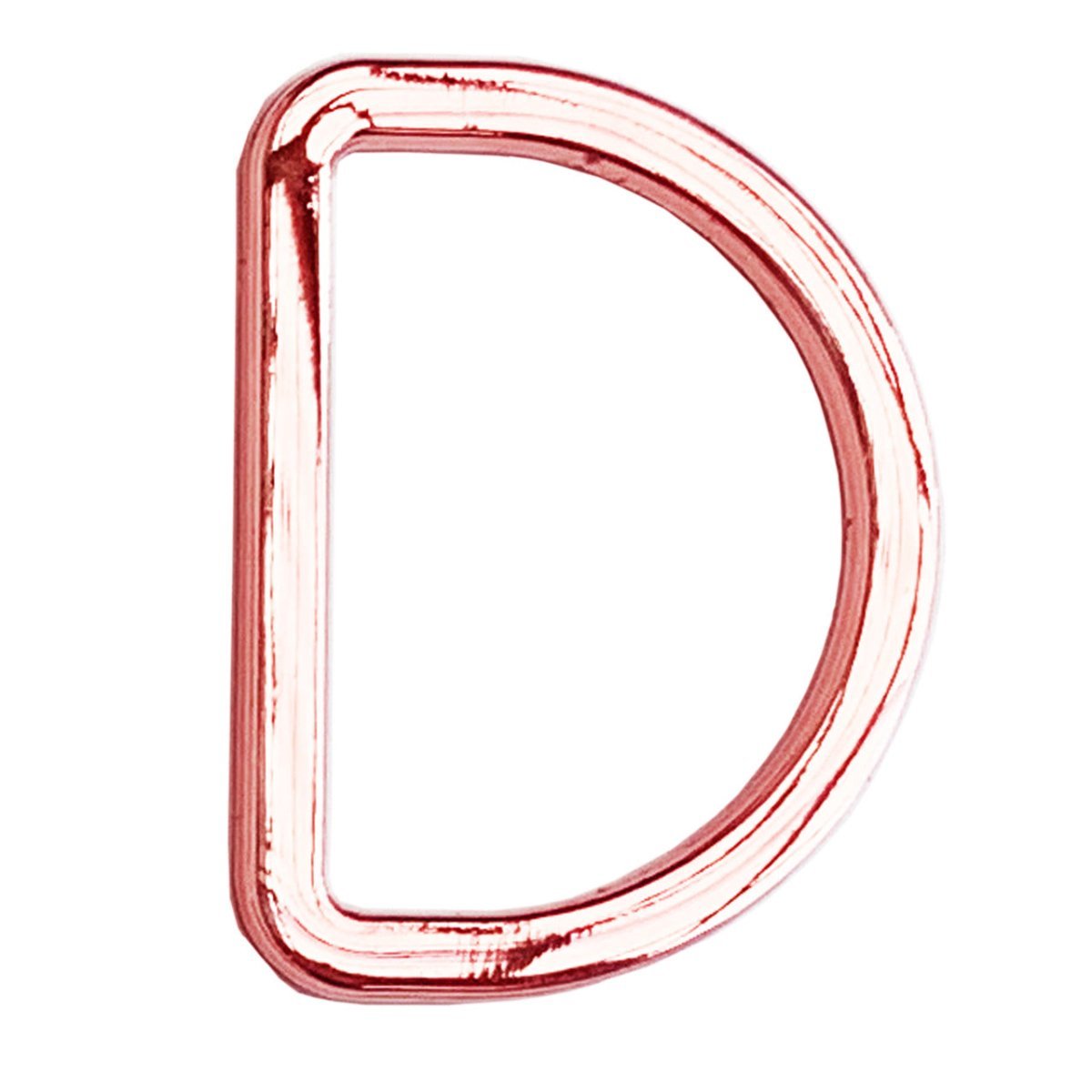 D-ring 30 mm rosagold