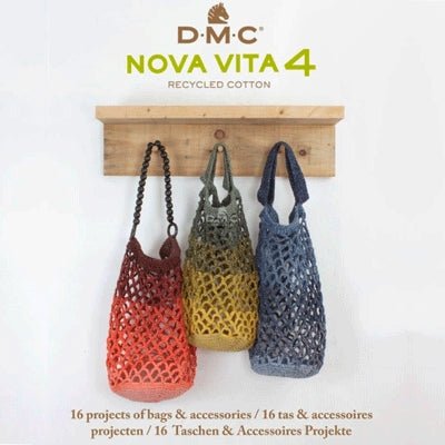 DMC Nova Vita 4, 16 projekter til tasker og accessoires - KreStoffer