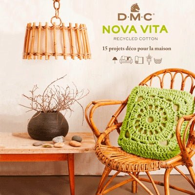 DMC Nova Vita opskriftsbog, 15 projekter til hjemmet - KreStoffer